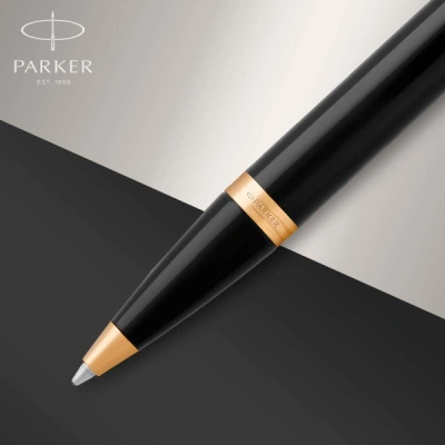 Ручка шариков. Parker IM Core K321 (1931666) Black GT M син. черн. подар.кор.