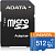 Флеш карта microSDXC 512GB A-Data AUSDX512GUICL10A1-RA1 Premier Pro + adapter