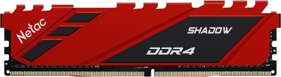 Память DDR4 8GB 2666MHz Netac NTSDD4P26SP-08R Shadow RTL Gaming PC4-21300 CL19 DIMM 288-pin 1.2В с радиатором Ret