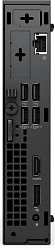 Неттоп Dell Pro Micro i7 14700T (1.3) 16Gb SSD1Tb UHDG 770 Windows 11 Pro GbitEth WiFi BT мышь клавиатура черный (DPM-7611)