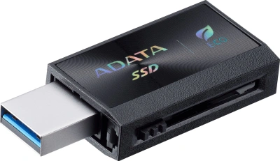 Накопитель SSD A-Data USB3.2 Gen2 512GB SC730-512G-CACTI SC730 черный