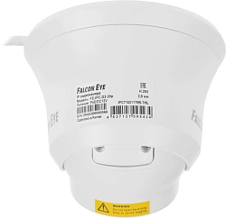 Камера видеонаблюдения IP Falcon Eye FE-IPC-D2-30p 2.8-2.8мм цв. корп.:белый