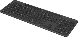 Клавиатура Logitech K980 графитовый беспроводная BT slim (920-013768)