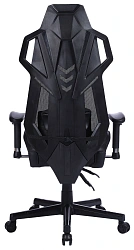 Кресло игровое Cactus CS-CHR-090BL черный экокожа/сетка крестов. нейлон