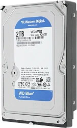Жесткий диск WD SATA-III 2TB WD20EARZ Desktop Blue (5400rpm) 64Mb 3.5"