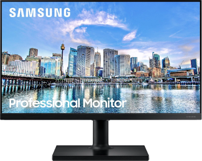Монитор Samsung 24" F24T450FZI черный IPS LED 16:9 HDMI M/M матовая HAS Piv 1000:1 250cd 178гр/178гр 1920x1080 75Hz DP FHD USB 4кг