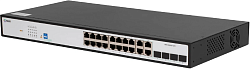 Коммутатор SNR SNR-S2300G-16TC (L2) 16x1Гбит/с 4xКомбо(1000BASE-T/SFP) управляемый