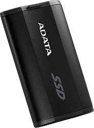 Накопитель SSD A-Data USB-C 1TB SD810-1000G-CBK SD810 1.8" черный