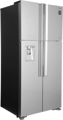 Холодильник Hitachi R-W660PUC7X GS 2-хкамерн. серебристый стекло