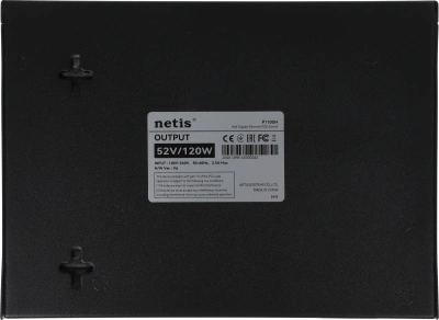 Коммутатор Netis P110GH (L2) 8x100Мбит/с 2x1Гбит/с 1SFP 8PoE 8PoE+ 120W неуправляемый