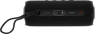Колонка порт. JBL Flip 6 черный 30W 1.0 BT 4800mAh (JBLFLIP6BLK)