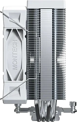 Устройство охлаждения(кулер) Montech NX400 Soc-AM5/AM4/1200/1700/1851 белый 4-pin 34.17dB Al+Cu 220W 874gr Ret (NX400WH)