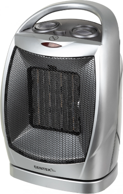 Тепловентилятор Centek CT-6021 1500Вт серый/черный