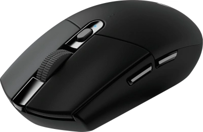 Мышь Logitech G304 Lightspeed черный оптическая 12000dpi беспров. USB 5but (910-005284)