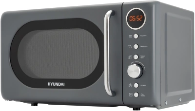 Микроволновая Печь Hyundai HYM-D3036 20л. 700Вт серый/серебристый