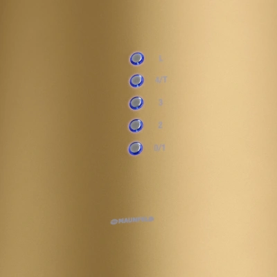 Вытяжка каминная Maunfeld Lee Isla 39 золотистый управление: кнопочное (1 мотор)