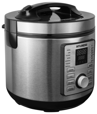 Мультиварка Hyundai HYMC-1617 5л 900Вт серебристый/черный