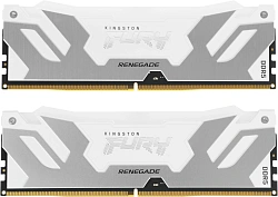 Память DDR5 2x16GB 6400MHz Kingston KF564C32RWAK2-32 Fury Renegade RGB RTL Gaming PC5-51200 CL32 DIMM 288-pin 1.4В kit single rank с радиатором Ret