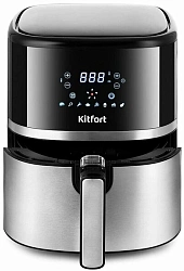 Аэрогриль Kitfort КТ-2221 1500Вт черный/серебристый