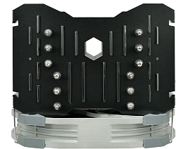 Устройство охлаждения(кулер) Thermalright Macho-Maxx Soc-AM5/AM4/1200/1700/1851 черный 4-pin 25.6dB Al 635gr Ret