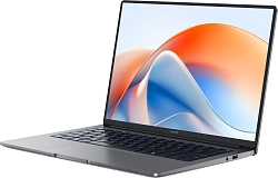 Ноутбук Honor MagicBook X14 Plus 2025 FermiB-5651F Core 5 220H 16Gb SSD512Gb Intel Iris Xe graphics 14" IPS WQXGA (2880x1800) Windows 11 Home grey space WiFi BT Cam (5301ALWC)