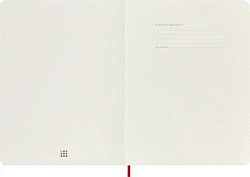 Блокнот Moleskine CLASSIC SOFT QP621F2 XLarge 190х250мм 192стр. линейка мягкая обложка красный