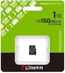 Флеш карта microSDXC 1TB Kingston SDCS3/1TBSP Canvas Select Plus V30 A1 w/o adapter