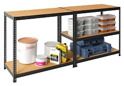 Стеллаж Практик SBL 180KD пол.:5 разборная 1803x900x450мм антрацит (S24499373409)