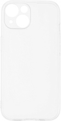 Чехол (клип-кейс) BoraSCO для Apple iPhone 15 Silicone Case прозрачный (72413)