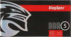 Память DDR5 16GB 5600MHz Kingspec KS5600D5N11016G RTL PC5-44800 CL40 SO-DIMM 288-pin 1.1В single rank Ret