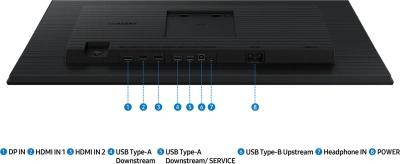 Монитор Samsung 27" Essential S4 S27D400GAIXCI черный IPS LED 16:9 HDMI матовая HAS Piv 250cd 178гр/178гр 1920x1080 100Hz DP FHD USB 4кг