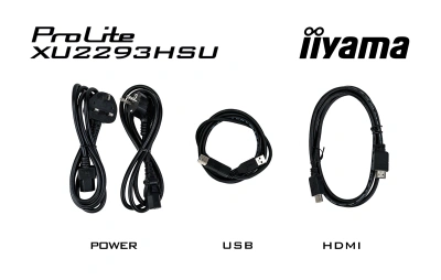 Монитор Iiyama 21.5" ProLite XU2293HSU-B7 черный IPS LED 16:9 HDMI M/M матовая 300cd 178гр/178гр 1920x1080 100Hz DP FHD USB 2.6кг