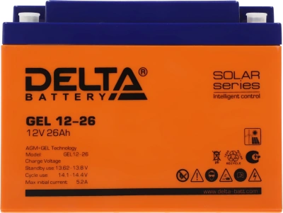 Батарея для ИБП Delta GEL 12-26 12В 26Ач
