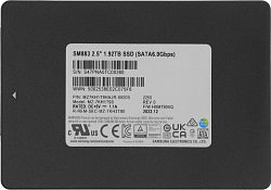 Накопитель SSD Samsung SATA-III 1.92TB MZ7KH1T9HAJR-00005 SM883 2.5" 3 DWPD OEM