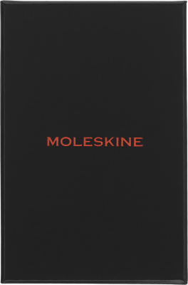 Блокнот Moleskine LIMITED EDITION PRESCIOUS & ETHICAL SHINE LEHSHINEMP012MRED XS 65х105мм 160стр. нелинованный твердая обложка подар.кор. бордовый металлик