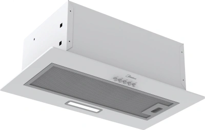 Вытяжка встраиваемая Midea MH60I301W белый управление: кнопочное (1 мотор)