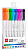 Набор маркеров для досок Deli S504 круглый пиш. наконечник 8цв. ассорти пакет с европодвесом (8шт.)