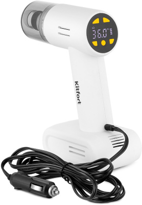 Пылесос ручной Kitfort КТ-5171 90Вт белый/черный