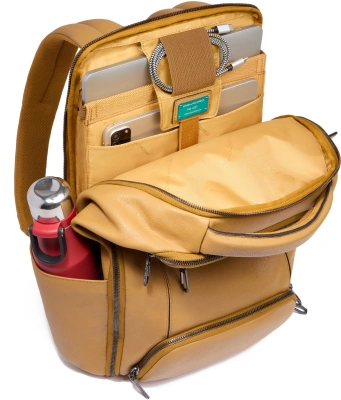 Рюкзак Piquadro Cronus CA6688S134/G горчичный кожа