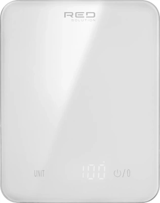 Весы кухонные электронные Red Solution SM732 макс.вес:10кг белый