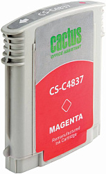 Картридж струйный Cactus CS-C4837 №11 пурпурный (29мл) для HP BIJ 1000/1100/1200/2200/2300/2600 с чипом