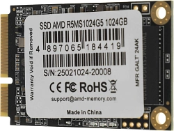 Накопитель SSD AMD SATA 1TB R5MS1024G5 Radeon R5 mSATA