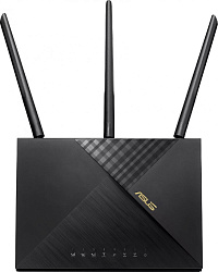 Роутер беспроводной Asus 4G-AX56 AX1800 10/100/1000BASE-TX/4G cat.6 черный