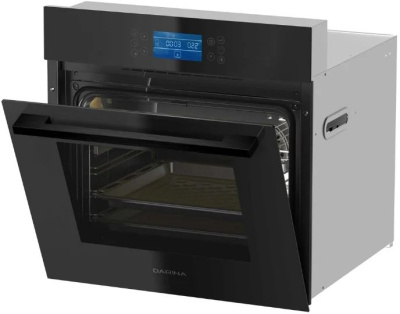 Духовой шкаф Электрический Darina 2V BDE 112 710 BB черный/стекло черное