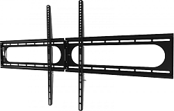 Кронштейн для телевизора Hama 00220843 черный 37"-120" макс.100кг настенный фиксированный
