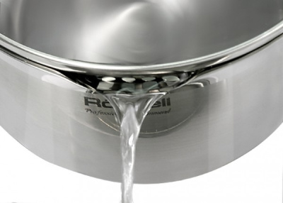 Ковш Rondell Strike Grey Ultra RDS-1946 1.3л. d=16см (с крышкой) стальной