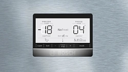 Холодильник Bosch KGN86AI32U 2-хкамерн. серебристый