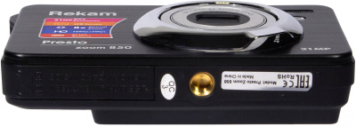 Фотоаппарат Rekam Presto zoom 850 bl черный 21Mpix 2.7" 1080p SDHC/MMC CMOS IS el/Li-Ion