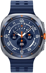 Смарт-часы Samsung Galaxy Watch Ultra LTE 47мм 1.5" AMOLED корп.серый рем.синий (SM-L705FZB1CAU)