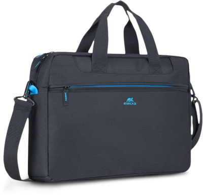 Сумка для ноутбука 16" Riva 8057 черный полиэстер (8057 BLACK)
